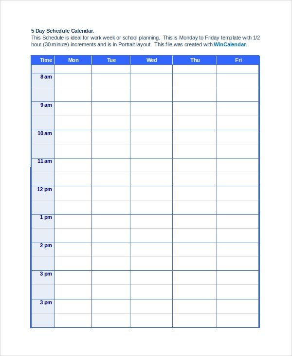 Free 10 Ms Word Calendar Samples In Pdf Ms Word