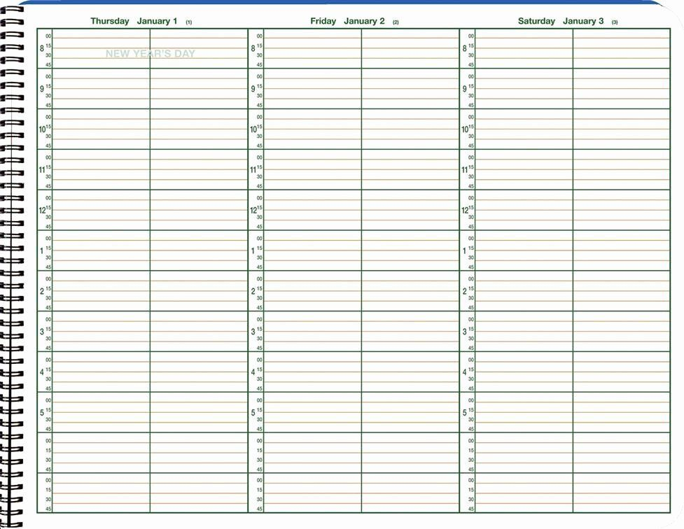 free appointment schedule template lovely appointment