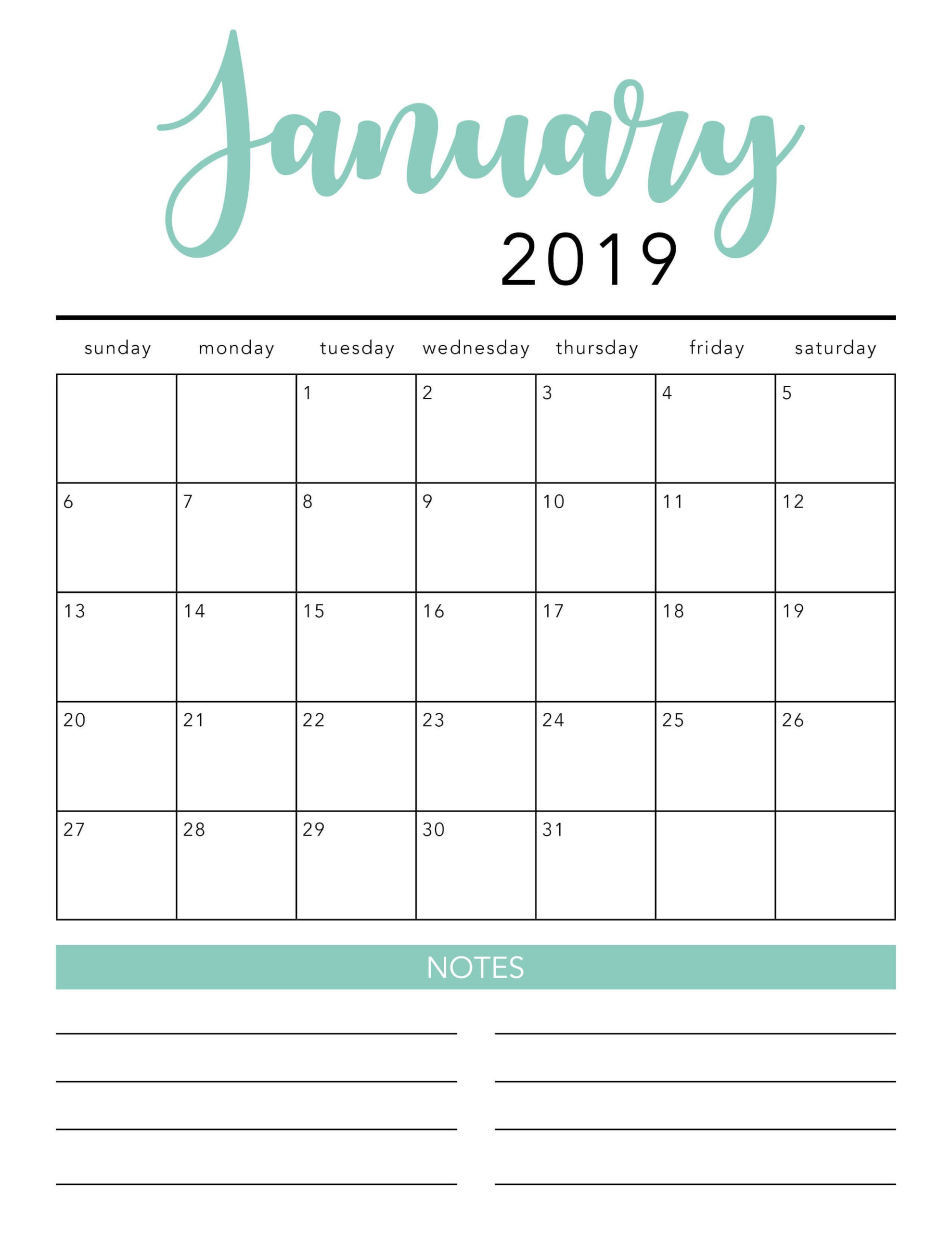 Free Printable Calendar 2022 | Free Calendar Template