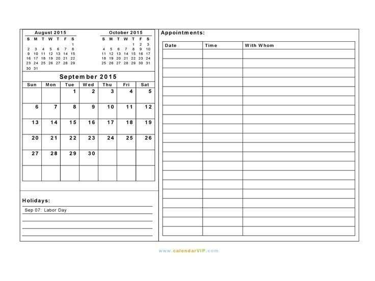 free type and print calendars | free calendar template