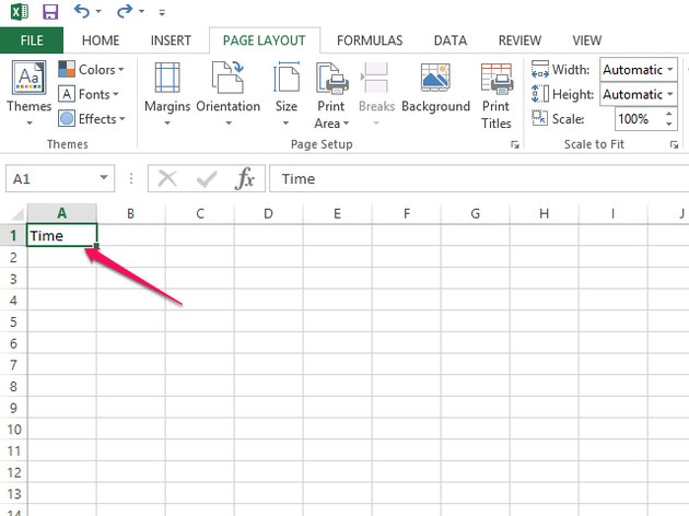 how to create a weekly 24 hour calendar with excel | techwalla