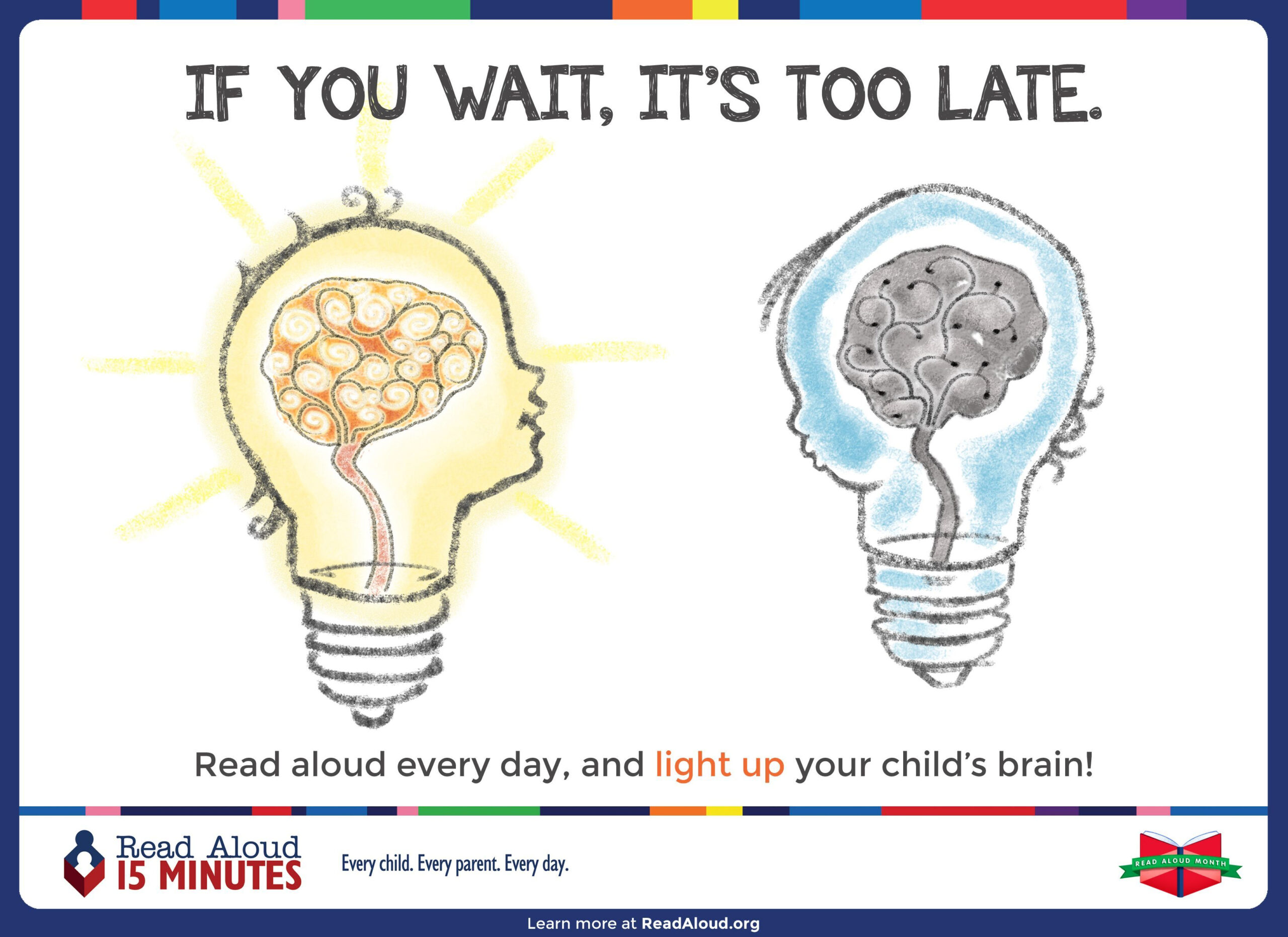 light up your child&#039;s brain! read aloud 15 minutes every