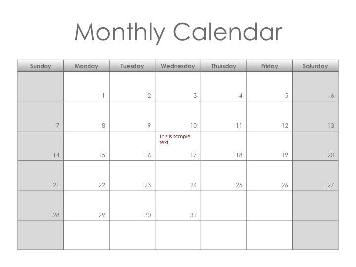 Monotone Monthly Planner: Get This Free, Printable