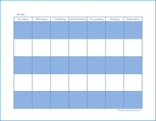 Monthly Calendar Editable Form Free Editable Calendar