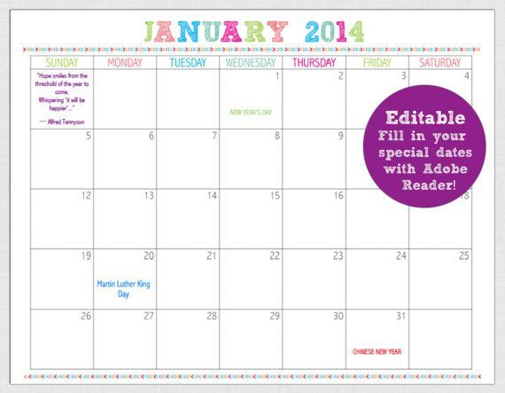 Monthly Calendar Layout Printable Year Calendar