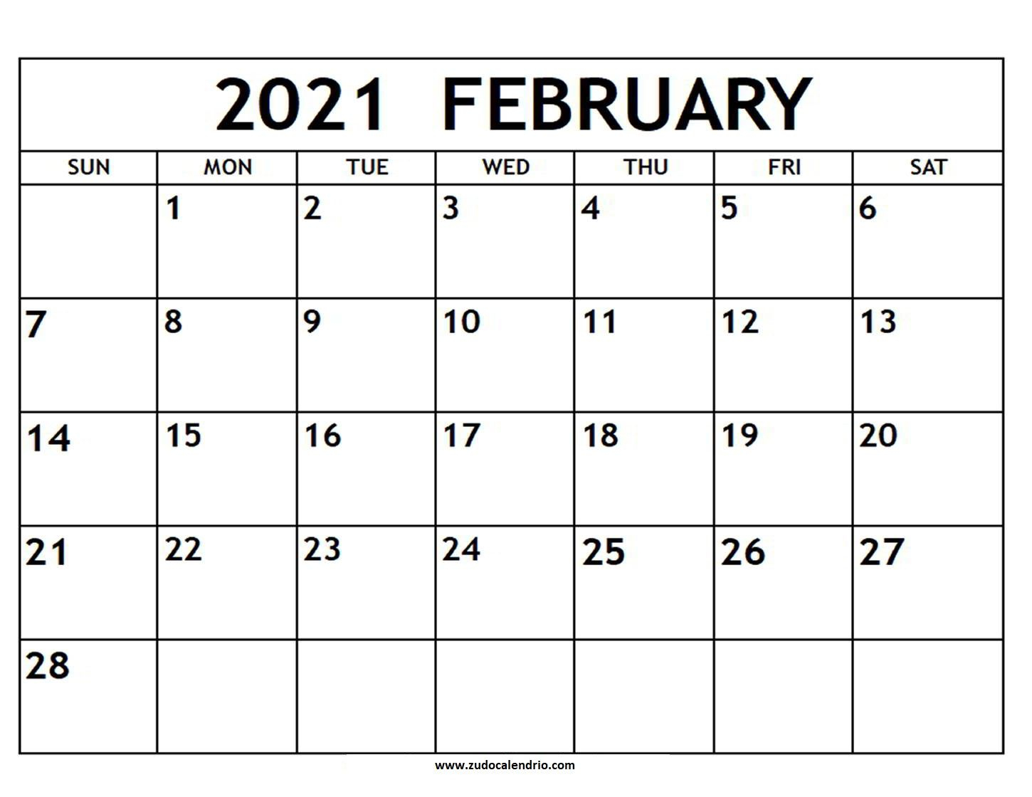 monthly free printable printable pdf 2021 calendar