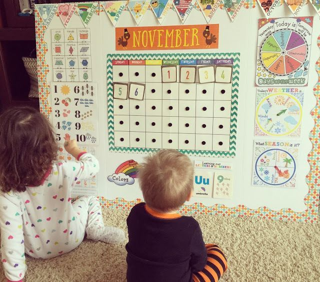 Our Homeschool Day: Calendar Time (with Images