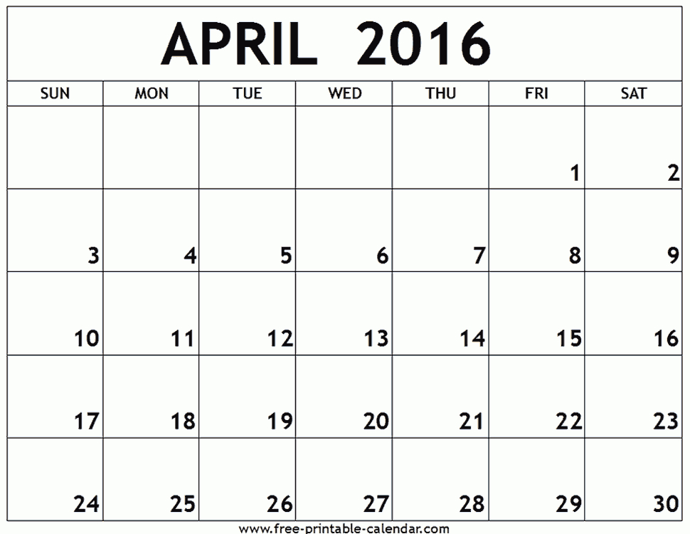 Printable Calendar Fotolip