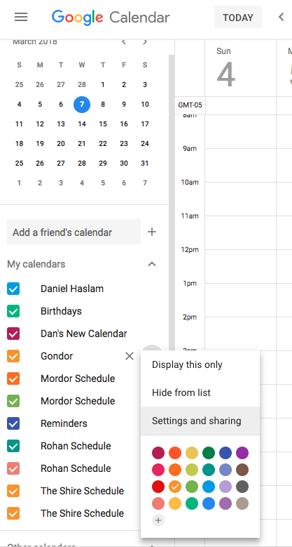 Setting Permissions For Editing Calendar Events Robin