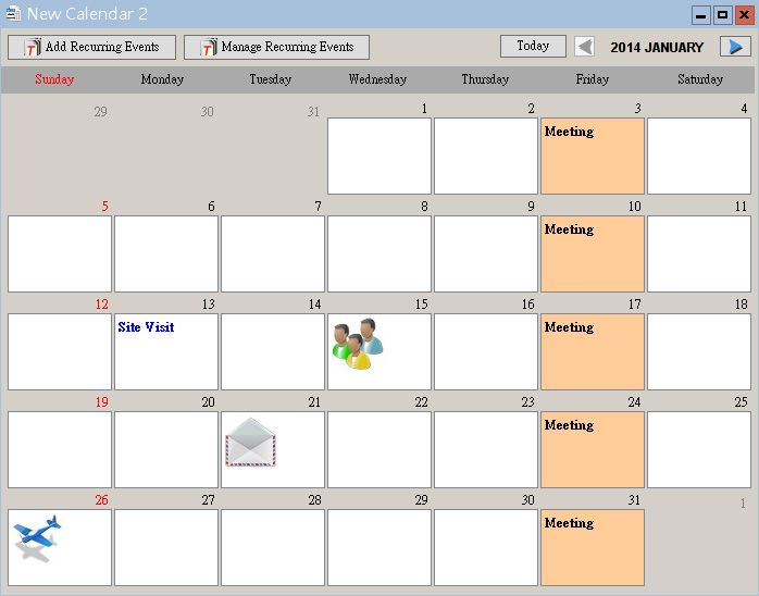 Smart Calendar Software Prepare And Generate Your Event