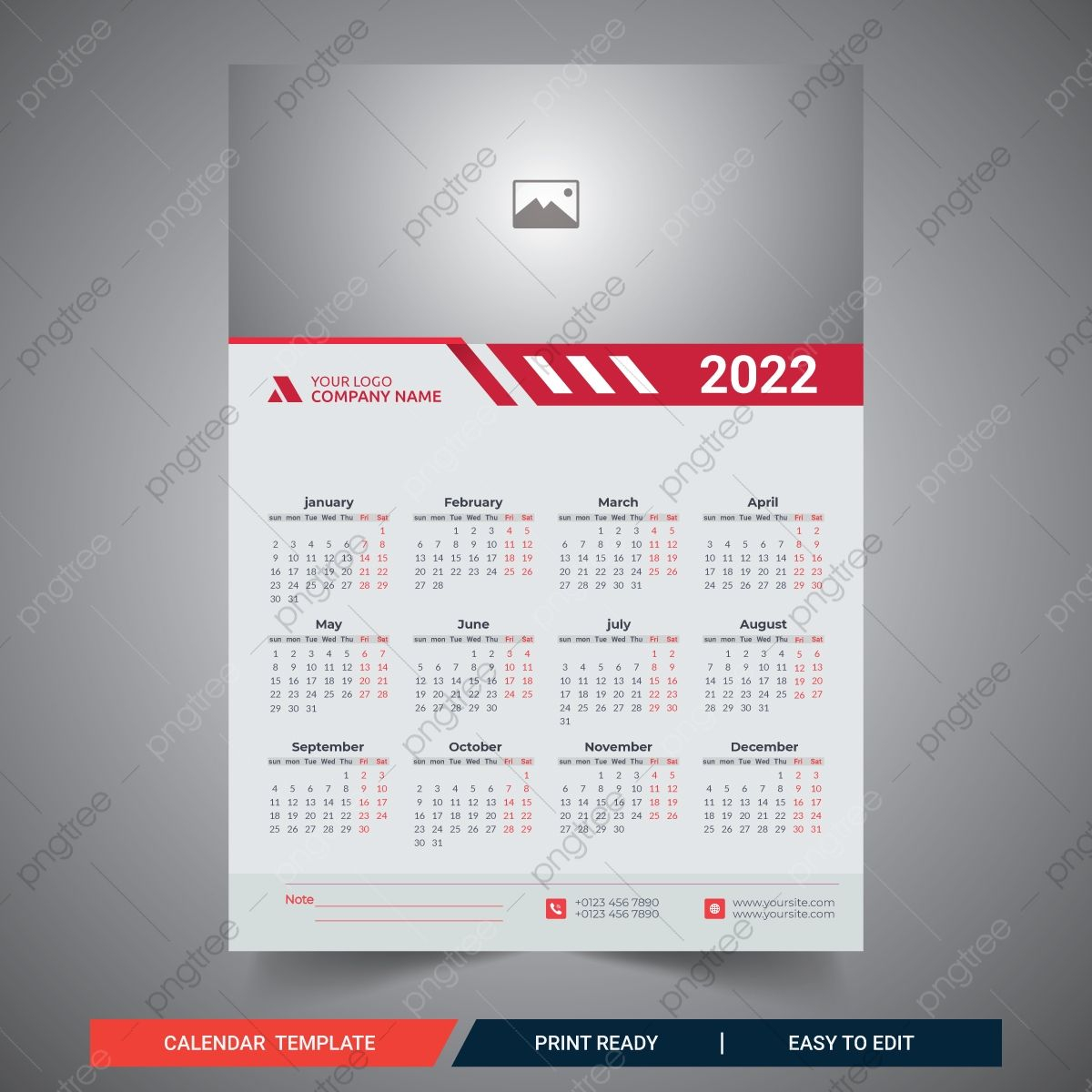 Wall Calendar 2022 Design Week Starts On Saturday Desk