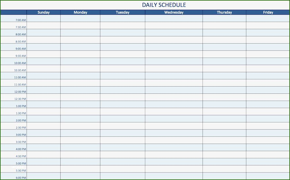 15 Minute Schedule Template: 12 Understanding 2020 In 2020 | Daily