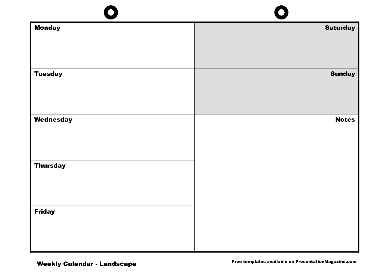 Blank Week Calendar Clipart 20 Free Cliparts | Download Images On