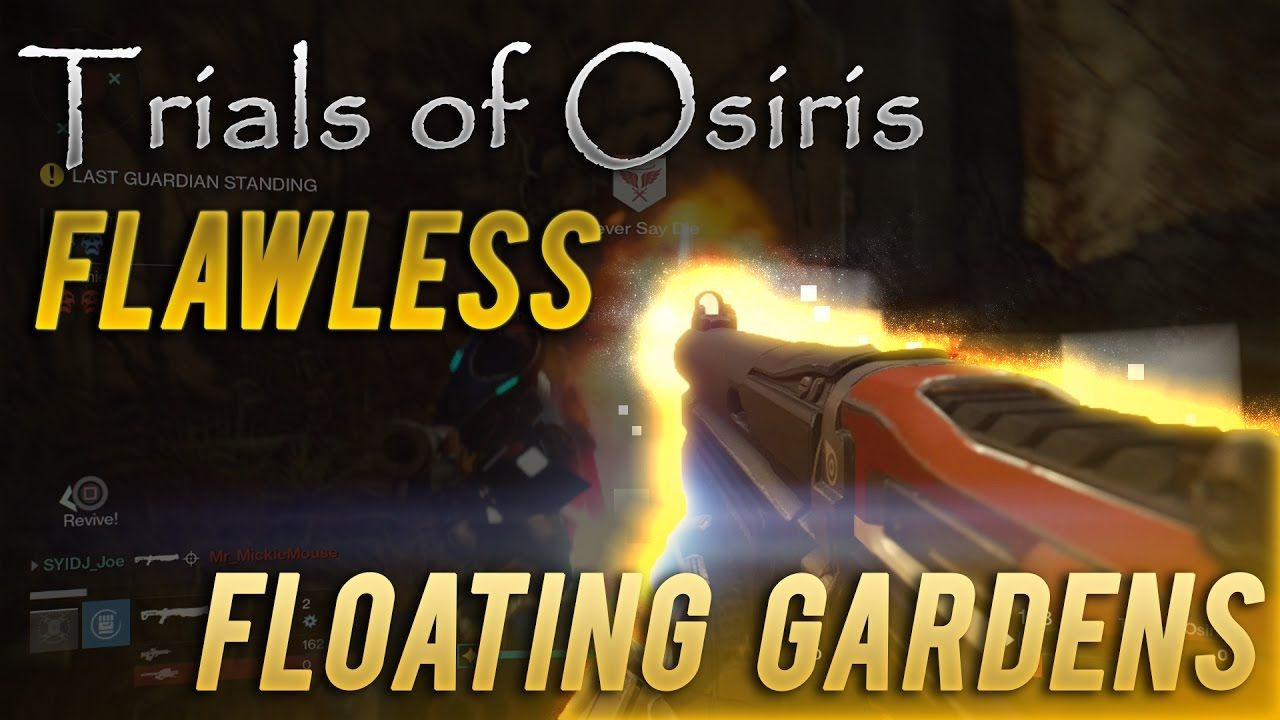 Destiny Year 3 Titan Trials Of Osiris Flawless (destiny