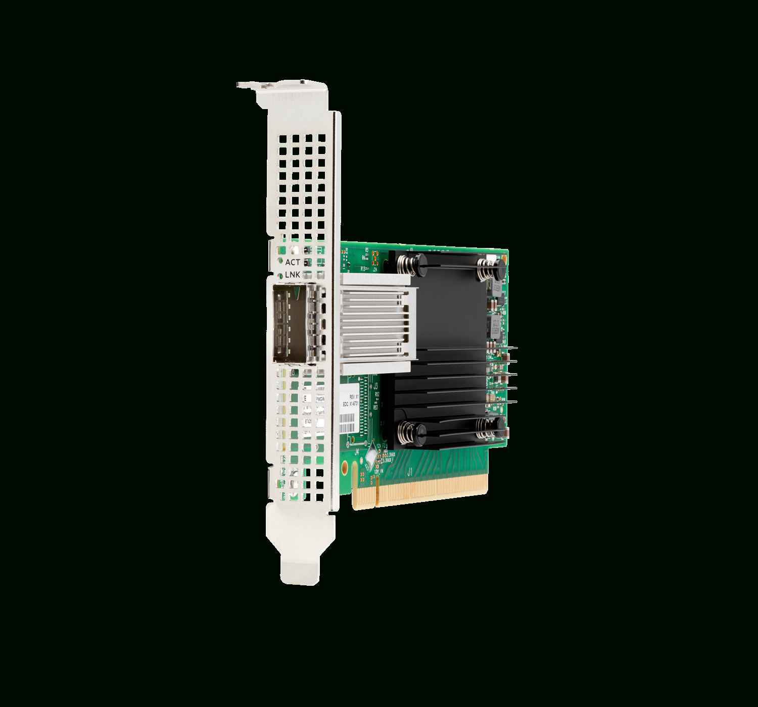 hpe ethernet 100gb 1 port qsfp28 mcx515a ccat adapter | hpe store us