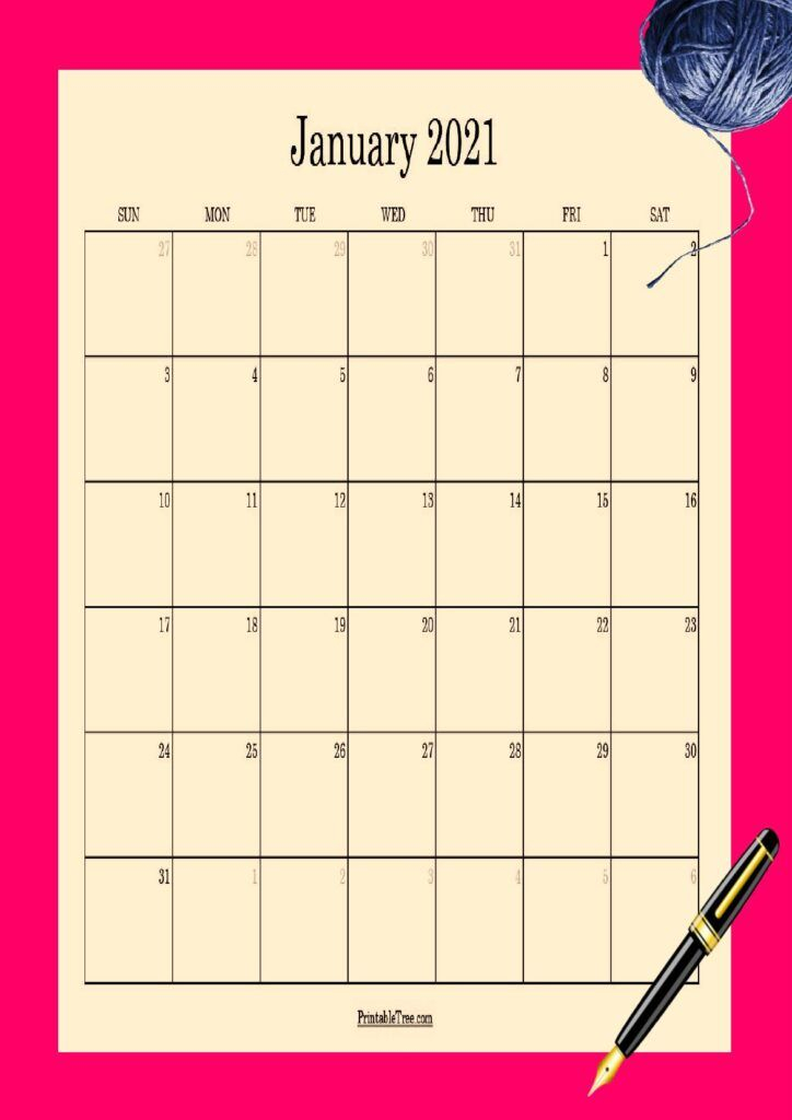 Printable Calendar 2022