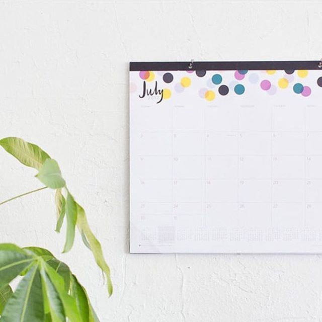 Spruce Up Your Space With An Academic Calendar@ampersandstudio For