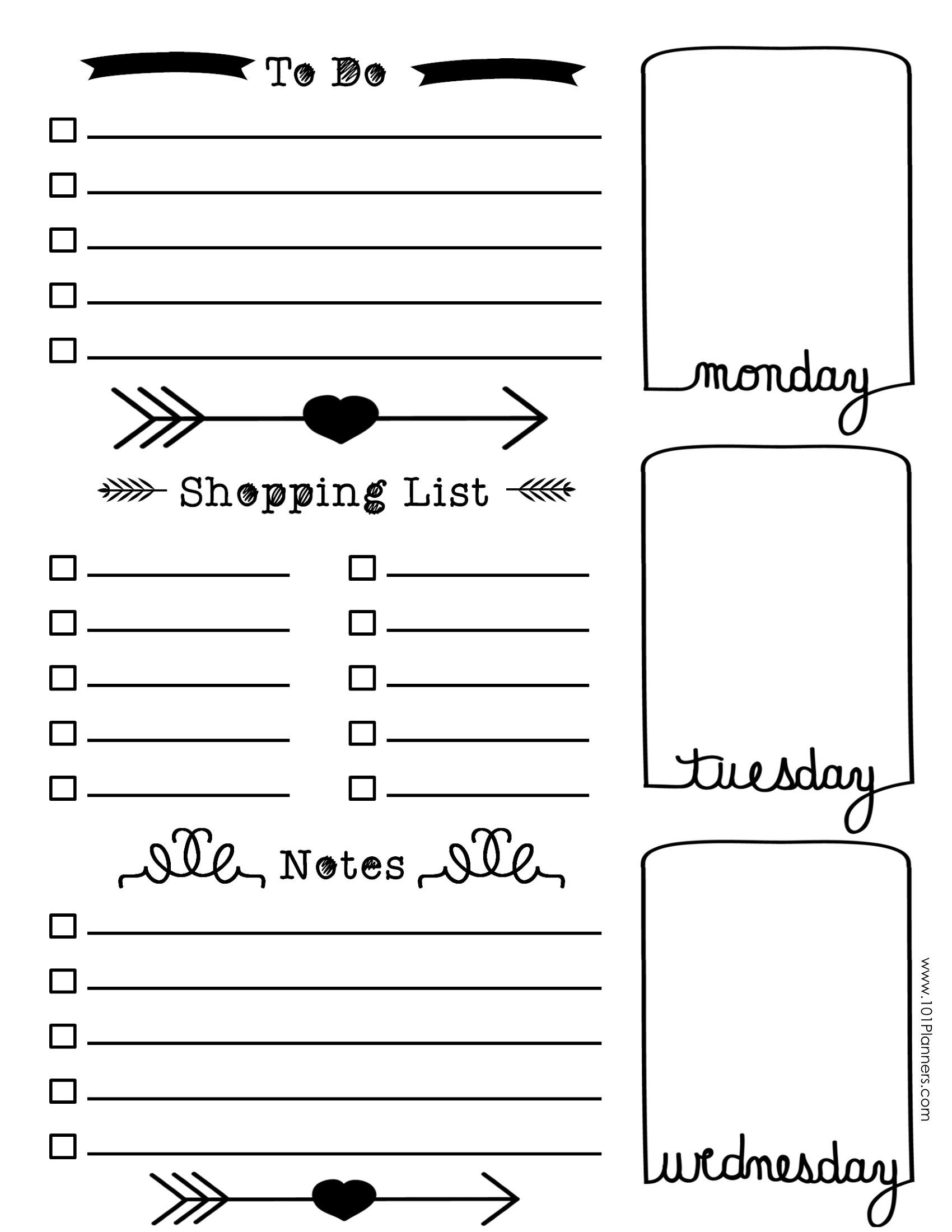 Www 101planners Wp Content Uploads 2016 09 Bullet Journal 10