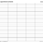 15 Minute Appointment Template