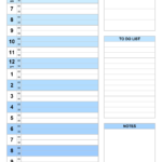 Free Daily Schedules In Pdf Format – 30+ Templates