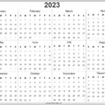 Printable Calendars Esl Flashcards – Free Printable Calendar 2023 Template In Pdf | Free